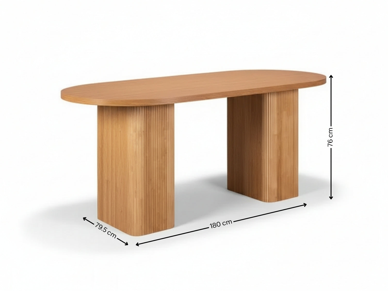 Bojd Wooden Dining Table - 180 cm