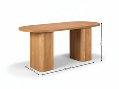 Bojd Wooden Dining Table - 180 cm