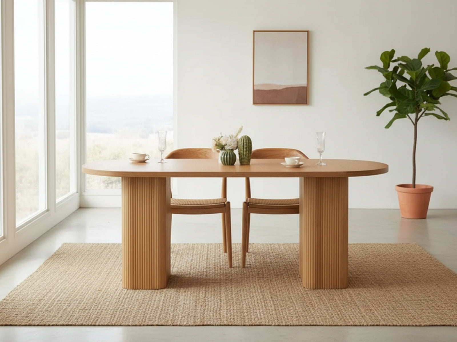 Bojd Wooden Dining Table - 180 cm