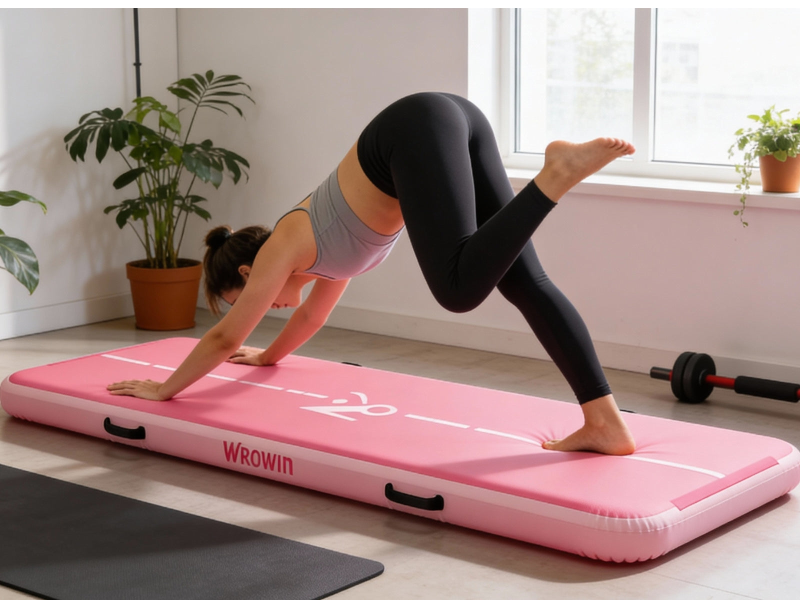 Air Track Pink – 300cm x 100cm x 10cm