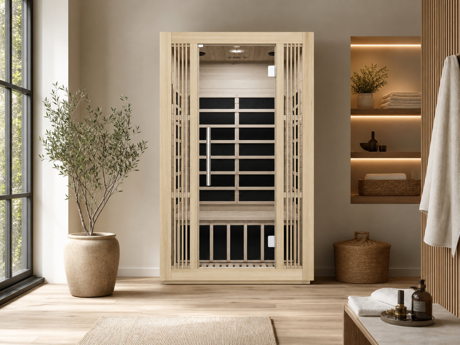 Aroha 2 Person Low EMF Far Infrared Sauna