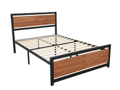 Bivio Metal Bed Frame & MEM23 Mattress - Queen